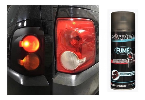 Stretch Pintura De Vinilo En Aerosol Faros Fume Lefer