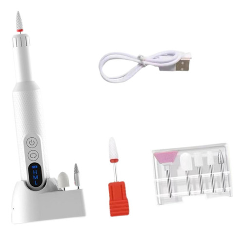 Kit De Lima De Uñas Eléctrica, Máquina De Lijado De