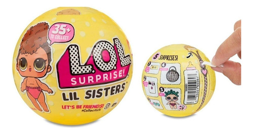 L.o.l. Surprise Sisters Series 3 Original Muñeca Cabello Caf