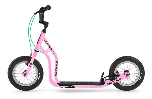 Scooter Bicicleta Yedoo Tidit Aro 12 Niños Color Candy pink