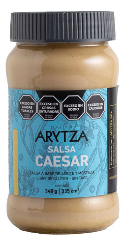 Salsa Caesar Arytza Gourmets Sin Tacc En Frasco X340g