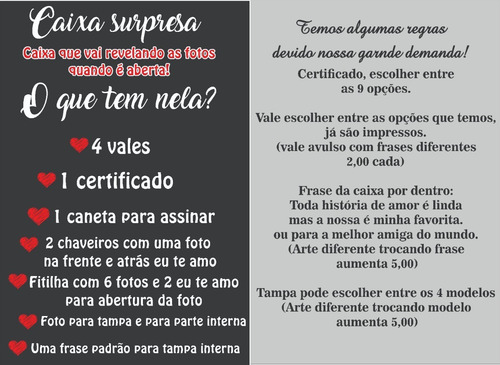 Caixa Surpresa Fotos ,natal , Ano Novo , Presente Família | Parcelamento sem juros Caixa Surpresa Fotos ,natal , Ano Novo , Presente Família | Parcelamento sem juros