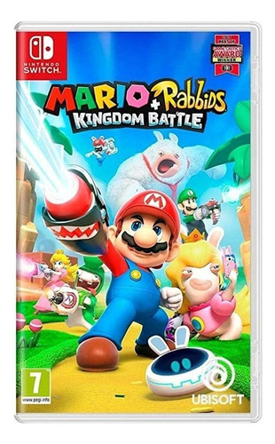 Jogo Nintendo Switch Mario Rabbids Kingdom Battle Lacrado