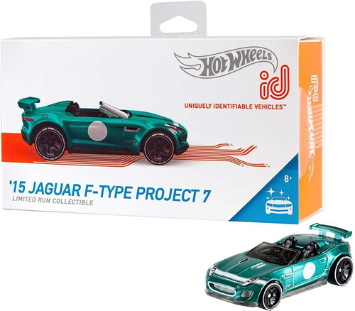 Hotwheels Id '15 Jaguar F-type Project 7 C/chip 1ra Ed 2020