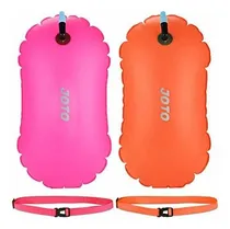 Comprar Joto [2 Pcs] Flotador De Boya De Natación, Swim Buoy Float Con Cinturón Ajustable Para Nadar En Mar, Aguas Abiertas, Entrenamiento De Natación Seguro, Triatletas, Kayak, Esnórkel - Naranja\u002Fmagenta