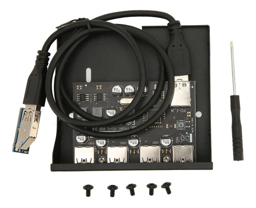 Hub Usb Del Panel Frontal Pcie A 3.0 Pc 4 Puertos Pcie De 5