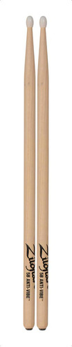 Zildjian Anti Vibe Nylon O Wood Tip Palillos De Bateria Prm Color Natural Tamaño 5b