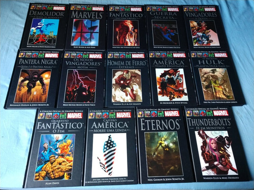 Hq Graphic Novels Marvel Salvat Várias Edições