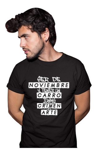 Camisetas De Tuneo De Autos Para Hombre Cumple Noviembre
