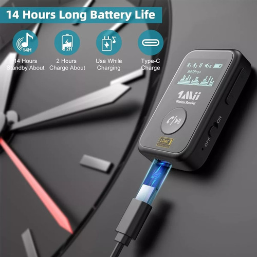 Receptor Inalambrico Bluetooth 1mii B07pro+ Ldac Hi-res