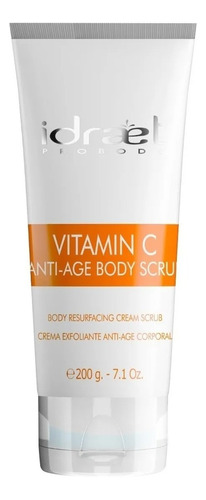  Vitamina C Antiage Body Scrub Crema Exfoliante Idraet 200 G