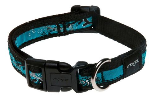 Rogz Scooter Collar + Paseador , Talla Mediana