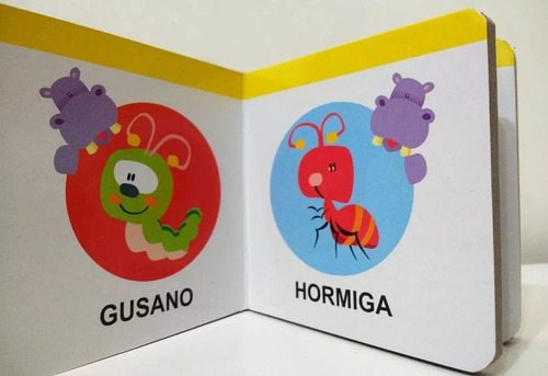 Imagen 3 de 8 de Lote 10 Libros Para Bebe Los Bloques Del Hipopotamo Amarillo