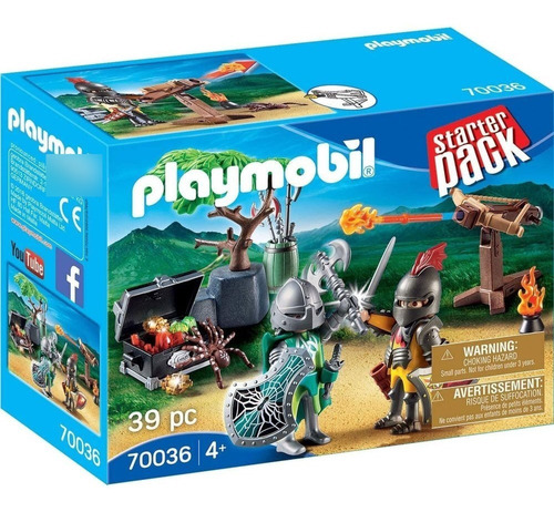 Playmobil Starter Pack Cavaleiros Do Tesouro Sunny 1619