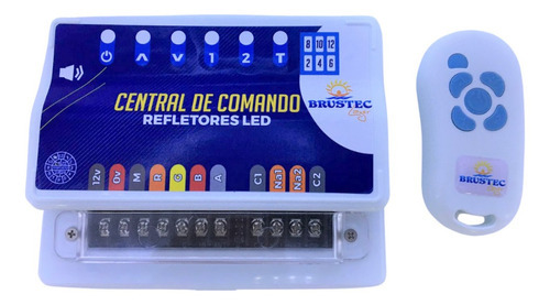 Painel De Comando Com Timer Refletores Led C/ Controle 110v/220v