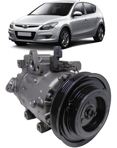 Compressor Ar Condicionado Hyundai I30 Ate 2015 Usado