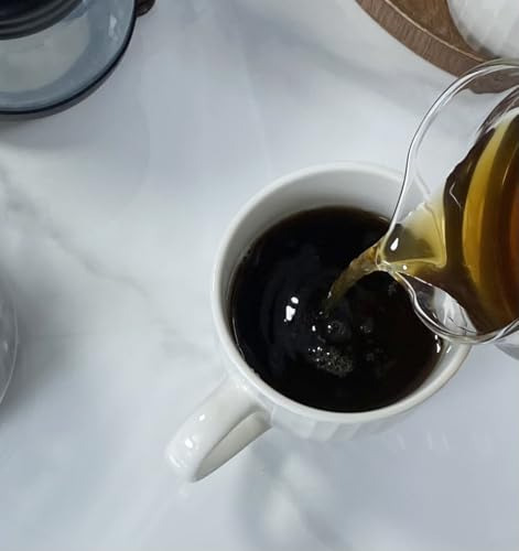 Tazas De Porcelana De 11 Onzas, Juego De 6 Tazas De Café Par
