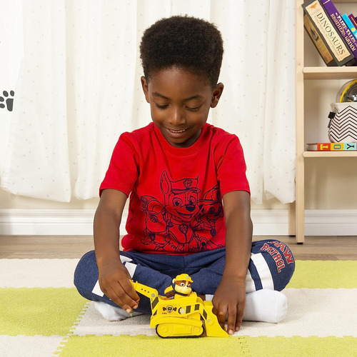 Paw Patrol, Destroza Un Vehículo Excavador Con Una F Colecci