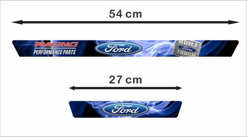 Cinta Protectora Embellecedora Estribos De Auto Ford Built