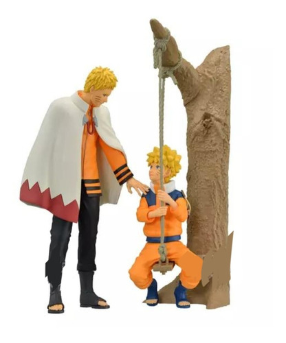 Naruto 20th Anniversary Figura Original Shounen-hokage 16cm