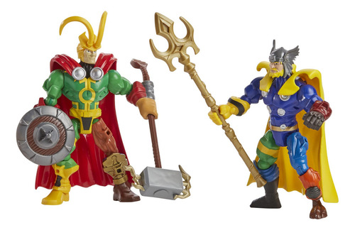Guardianes De La Galaxia Thor Loki Super Hero Mashers (Reacondicionado)