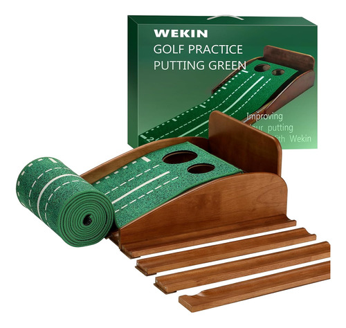 Colchoneta De Minigolf Para Interiores Putting Green Con Bol