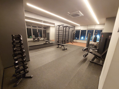 Studio De 25m2 Moderno E Mobiliado Em Santo Amaro (são Paulo), A 400m Do Metro - Pronto Para Usar Ou Alugar