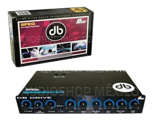 Ecualizador  Speq Db Drive 5 Bandas Okur 8 Volts