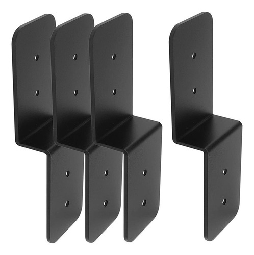 Yo 4 Soportes Z De, Soportes De Poste, Fijación De Metal