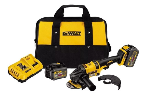 Esmerilhadeira 4-1/2 E 5  1700w Flexvolt 60v Dewalt Dcg414t2