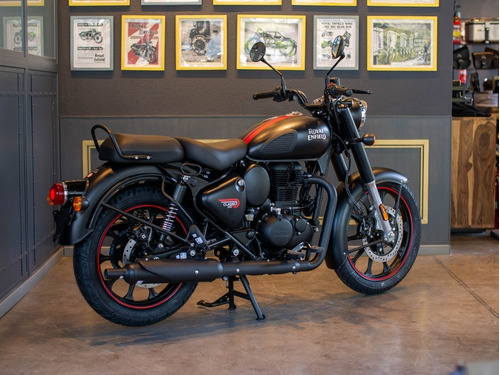 Imagen 6 de 25 de Royal Enfield Classic 350 Dark Stealth Black Disponible Ya