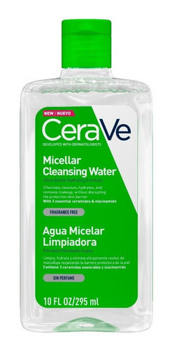 Agua Micelar Limpiadora Hidratante Cerave 295ml