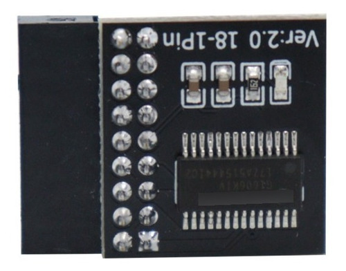 Módulo Tpm 2.0 Criptografia Segurança Lpc 18 Pinos Asrock