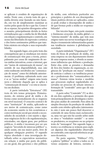 Teorias Da Comunicação De Massa, De Denis Mcquail., Vol. 1. Editorial Penso, Capa Mole, 6ª Edição Em Português