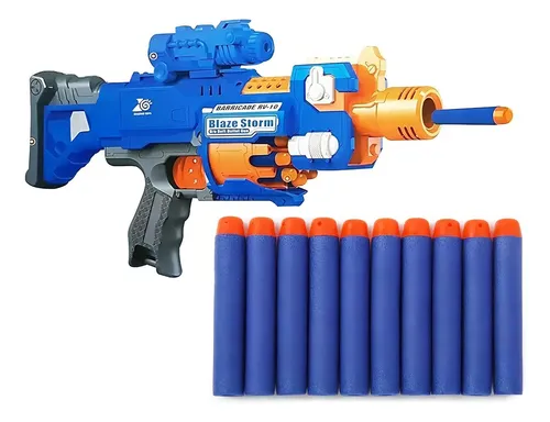 Pistola Nerf Hyper Nerf Con Bolas Nerf Hyper Mach-100 Fully Motorized Blaster Teated 40-50