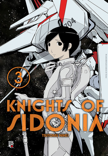 Knights of Sidonia - Vol. 3, de Nihei, Tsutomu. Japorama Editora e Comunicação Ltda, capa mole em português, 2016