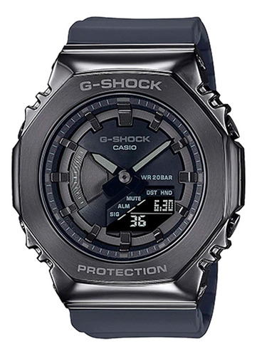 Reloj pulsera Casio GM-S2100B-8ADR con correa de resina color gris