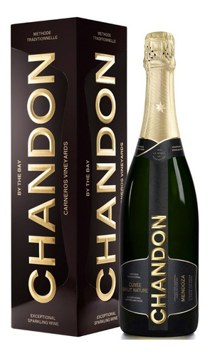 Chandon Brut Nature En Estuche 750ml Ideal Regalo Fiestas