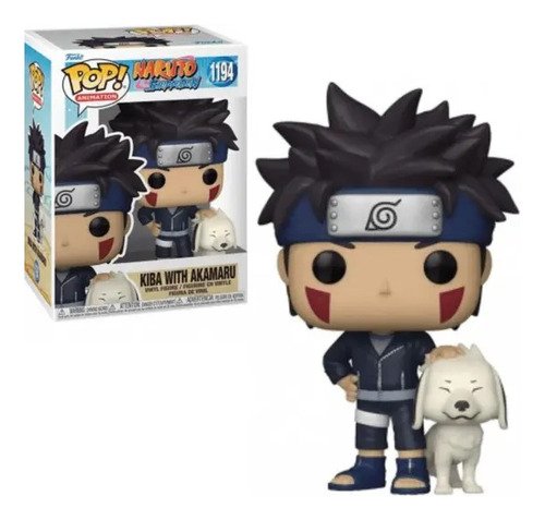 Funko Pop Naruto Shippuden Kiba With Akamaru 1194