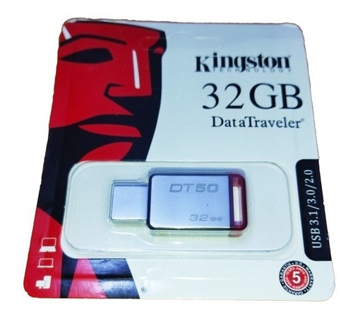 Pendrive 32gb Kingston Usb 3.1 Original Datatraveler