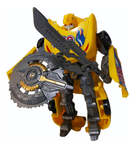 Transformers Amarillo Robot Carro Juguetes Para Niños