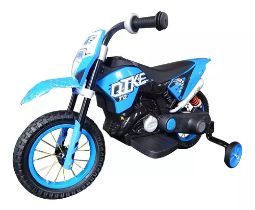 Moto Elétrica Infantil Cross Motoca 2 Rodas 6v Até 25kg