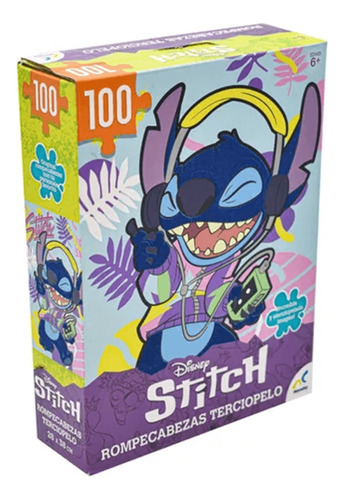 Rompecabezas Terciopelo Stich Disney