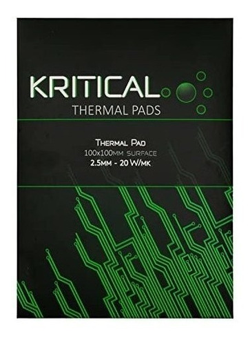 Kritical Pad Termico 100x100mm 2.5mm 20w/mk X1