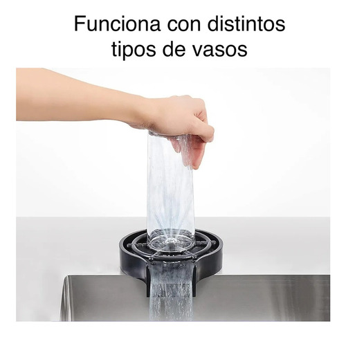 Lavavajillas Compacto Para Vasos Copas Con Enjuague Profundo