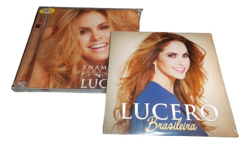 Cd - Dvd Lucero Enamorada Con Banda Regalo Lucero Brasileira