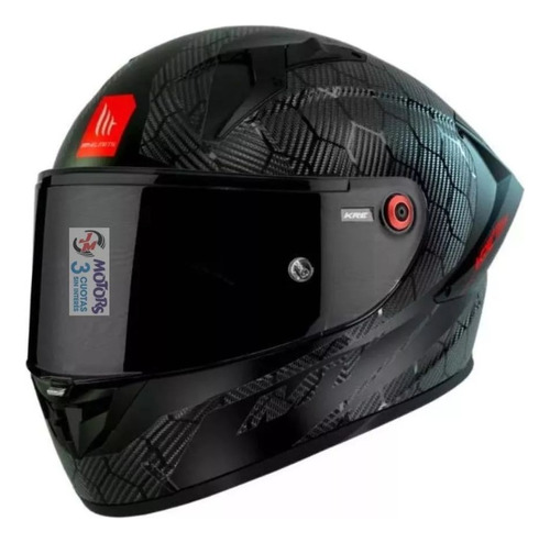 Jm Nuñez Casco Integral Mt Carbono Kre Homologacion Fim Moto