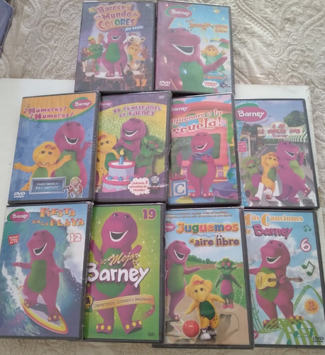 Peliculas Pack Barney 10 Titulos Dvd Cinehome