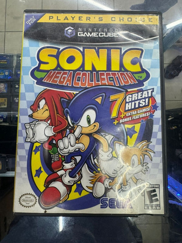 Sonic Mega Collection Nintendo Gamecube Original 