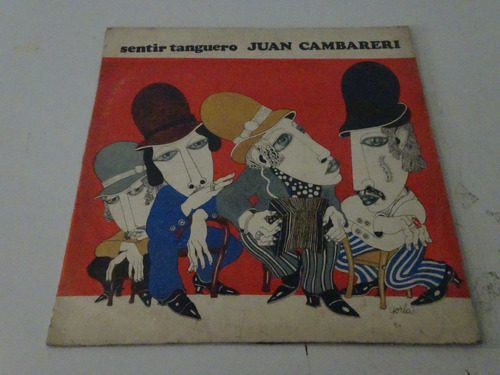 Juan Cambareri - Sentir Tanguero - Vinilo Argentino  (d)